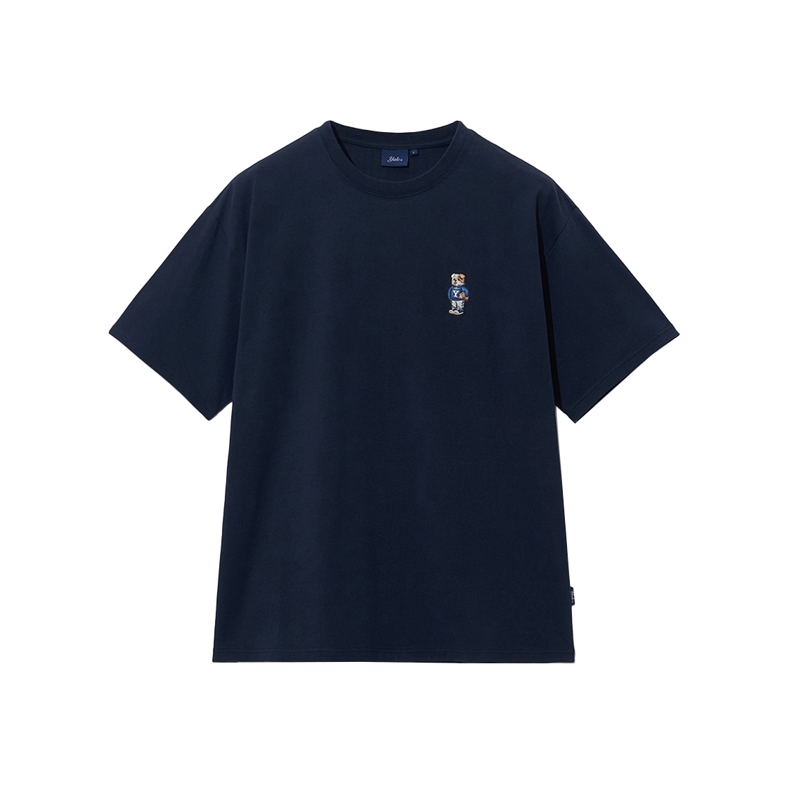 ☆YALE☆ EMBROIDERY UNIVERSITY DAN TEE BLACK YD01SS1015BK / Yale Embroidery Dan Graphic T-Shirt – Dario