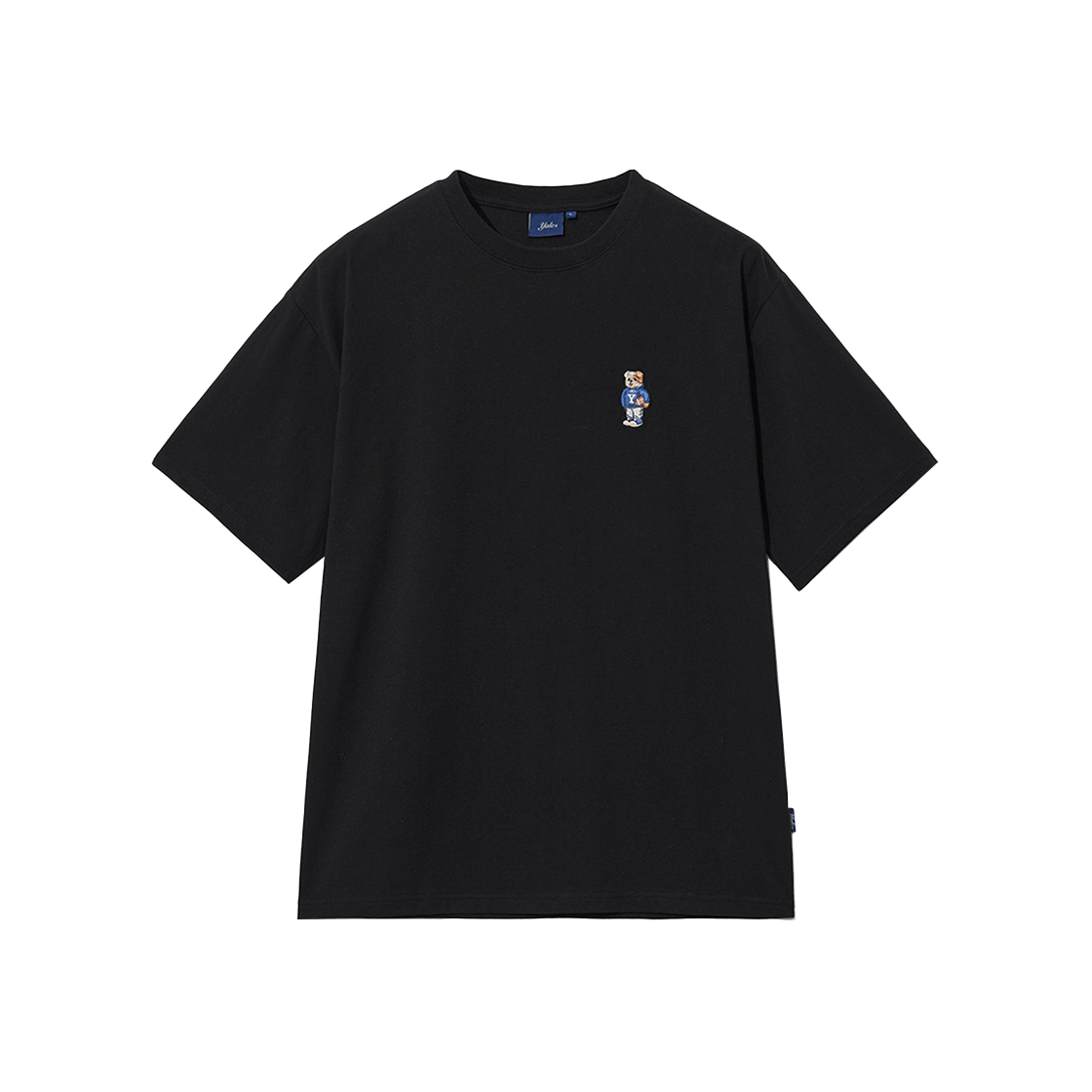 YD01SS1015BK / YEM8SS301ABK Yale Embroidery University Dan Short Sleeve T-Shirt Black