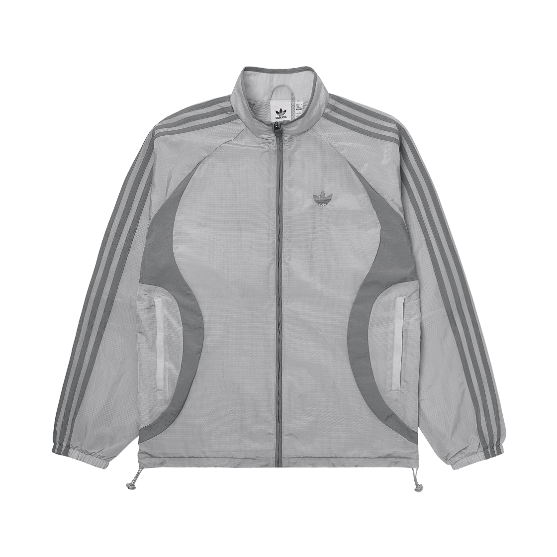 아디다스 아디컬러 2000s 우븐 트랙탑 그레이 투 그레이 쓰리 - US 사이즈(Adidas Adicolor 2000s Woven Track Top Grey Two Grey Three - US Sizing)
