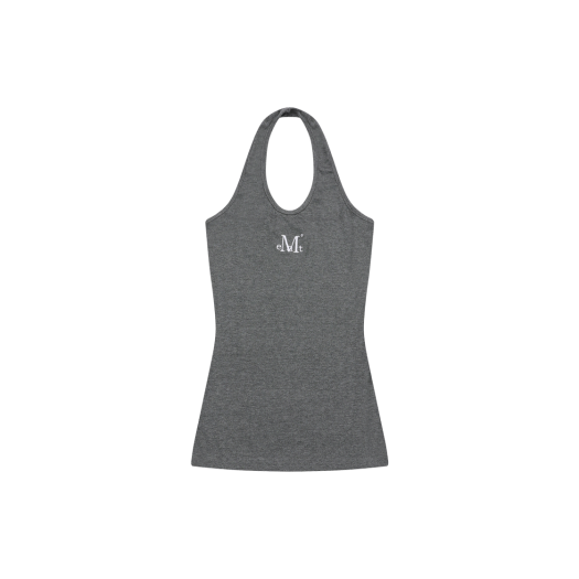 P0000BAR MUCENT Newdy Halter Neck Long Sleeveless Charcoal