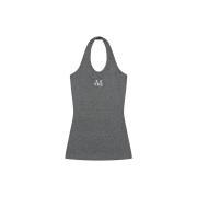 MUCENT Newdy Halter Neck Long Sleeveless Charcoal