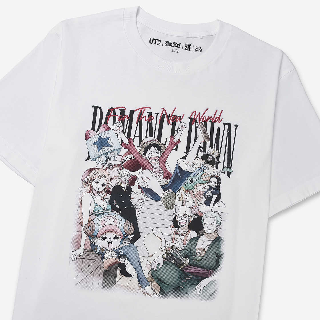 유니클로 UT 원피스 25주년 티셔츠 화이트 - KR(Uniqlo UT One Piece 25th T-Shirt White - KR) - 3