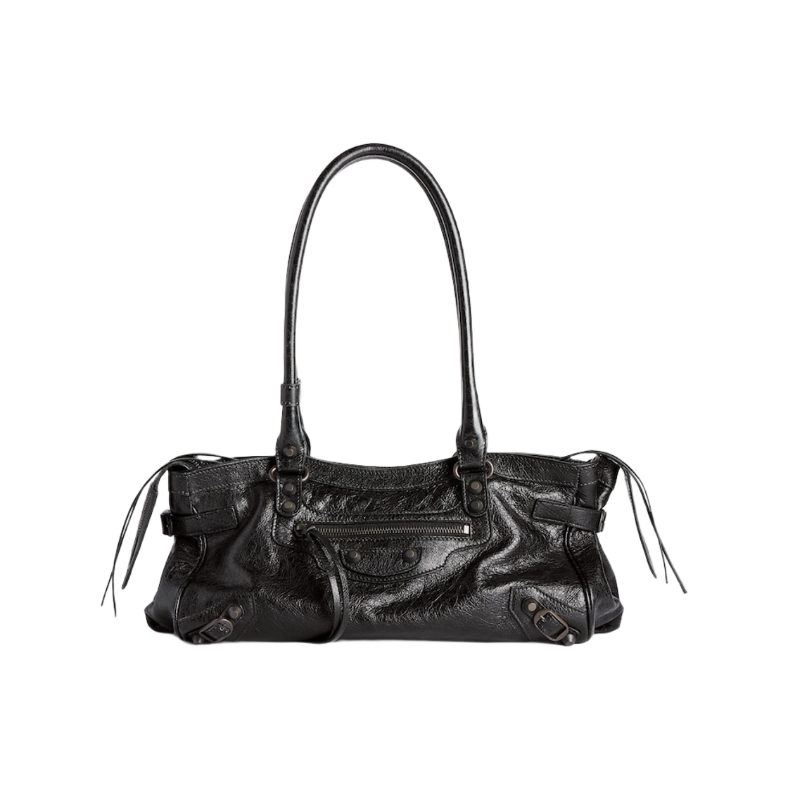 8457042ABEK1000 Balenciaga Le City Bag East-West Black