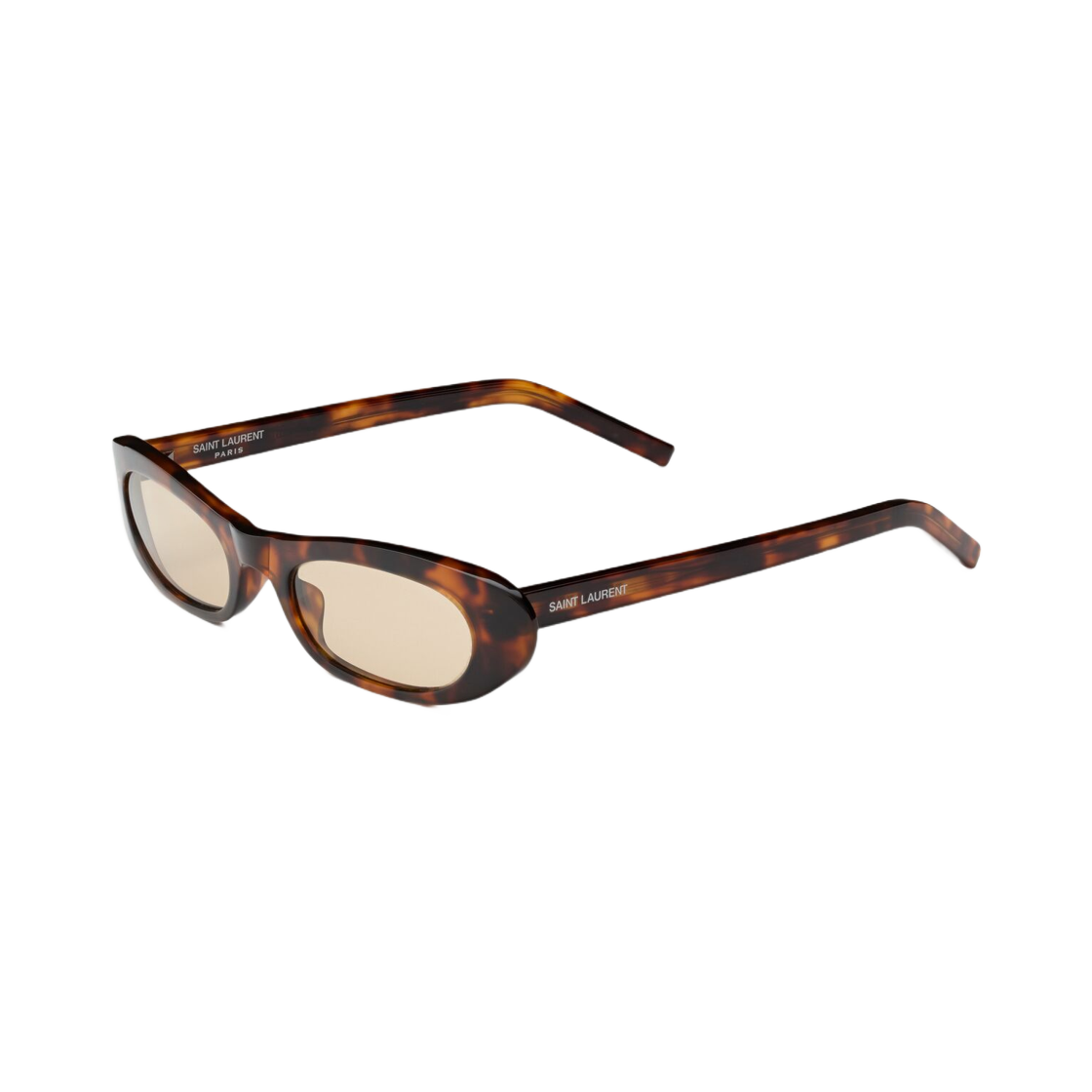 (W) 생로랑 SL M152 선글라스 스팟 하바나 브라운((W) Saint Laurent SL M152 Sunglasses Spotted Havana Brown) - 2