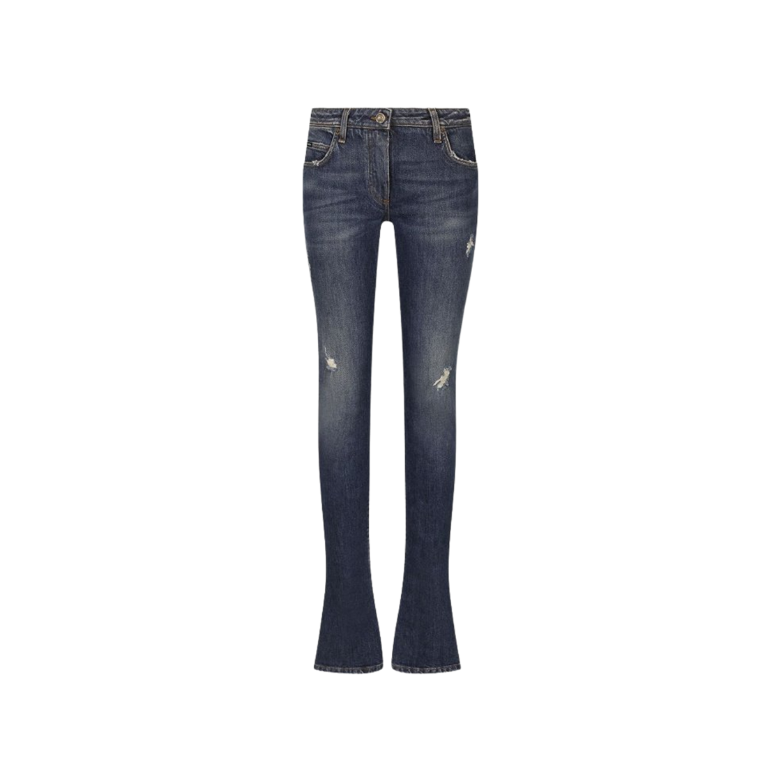 FTCZADG8KA1S9001 (W) Dolce & Gabbana Bell Bottom Jeans Multicolor