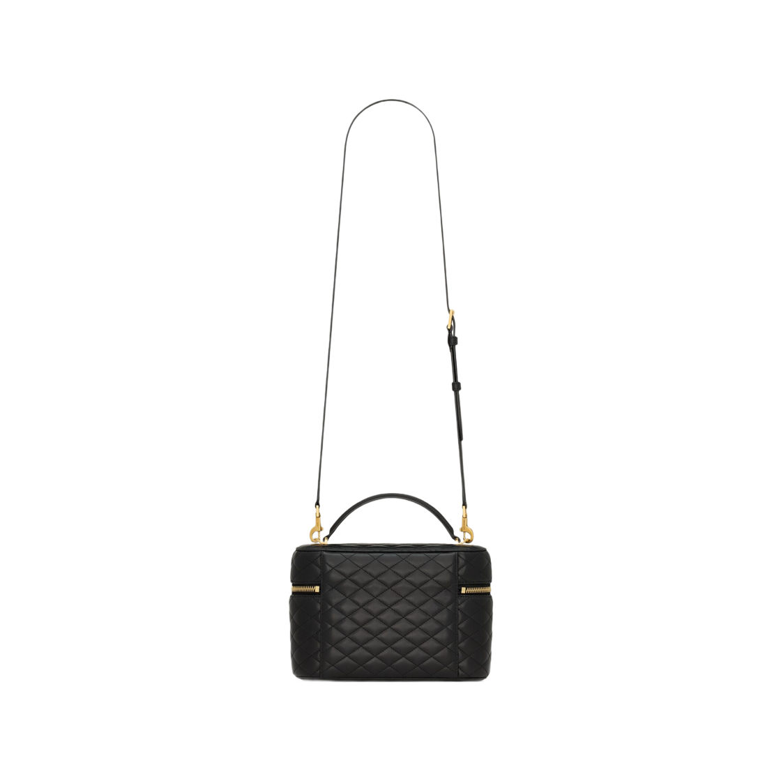 생로랑 가비 라지 베니티 백 램스킨 블랙(Saint Laurent Gaby Large Vanity Bag in Lambskin Black) - 2
