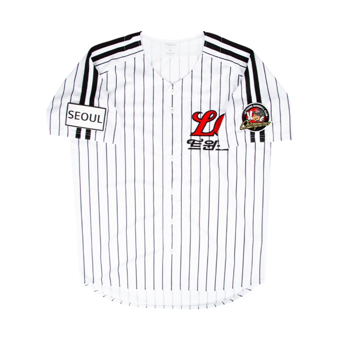 엘지 트윈스 컬렉션 클래식 키즈 유니폼 홈 매쉬(LG TWINS Collection Classic Kids Uniform Home Mesh)