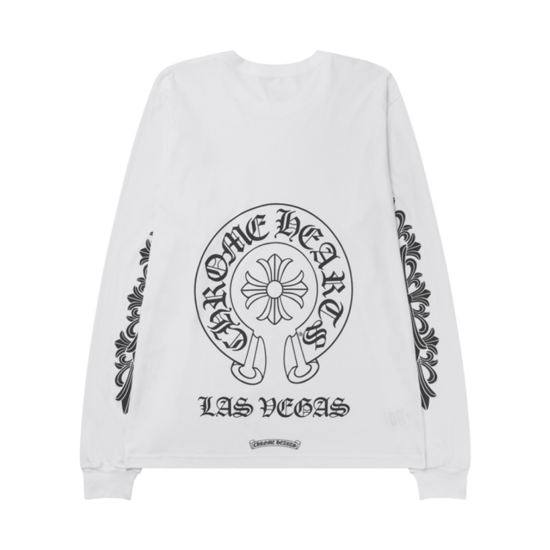 크롬하츠 홀스슈 롱슬리브 티셔츠 화이트 - 라스베이거스 한정