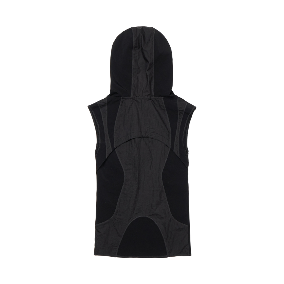 미스테페넘 버전 2.5 후디 슬리브리스 블랙(MYSTEPHENM VOL. 2.5 Hoodie Sleeveless Black) - 2