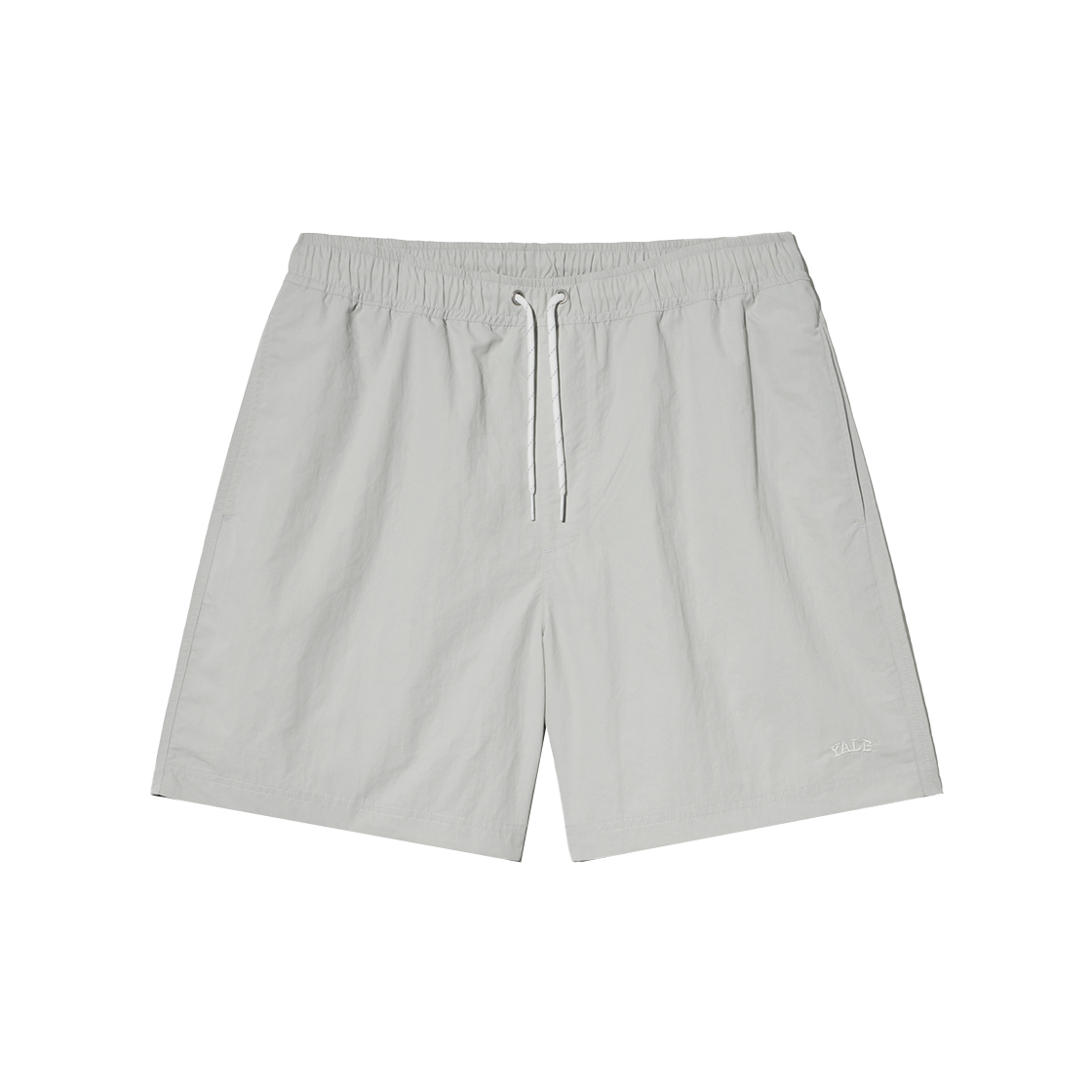 YEM1SO305BGE Yale Nylon Small Arch Logo Beach Shorts Greige