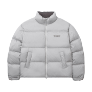 Covernat Civic Origin Short Puffer Light Gray