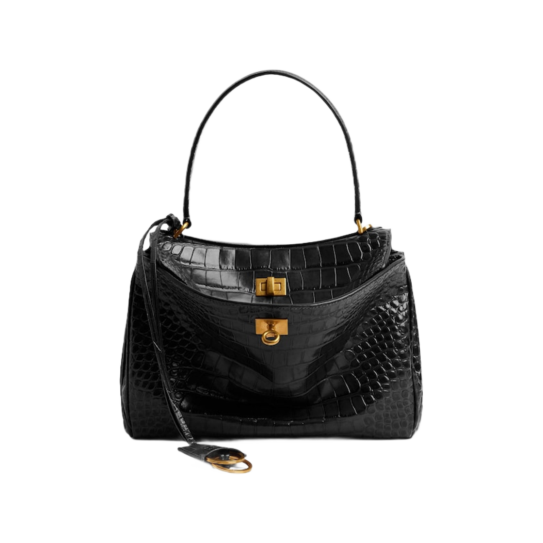 발렌시아가 로데오 핸드백 스몰 블랙(Balenciaga Rodeo Handbag Small Black) - 1