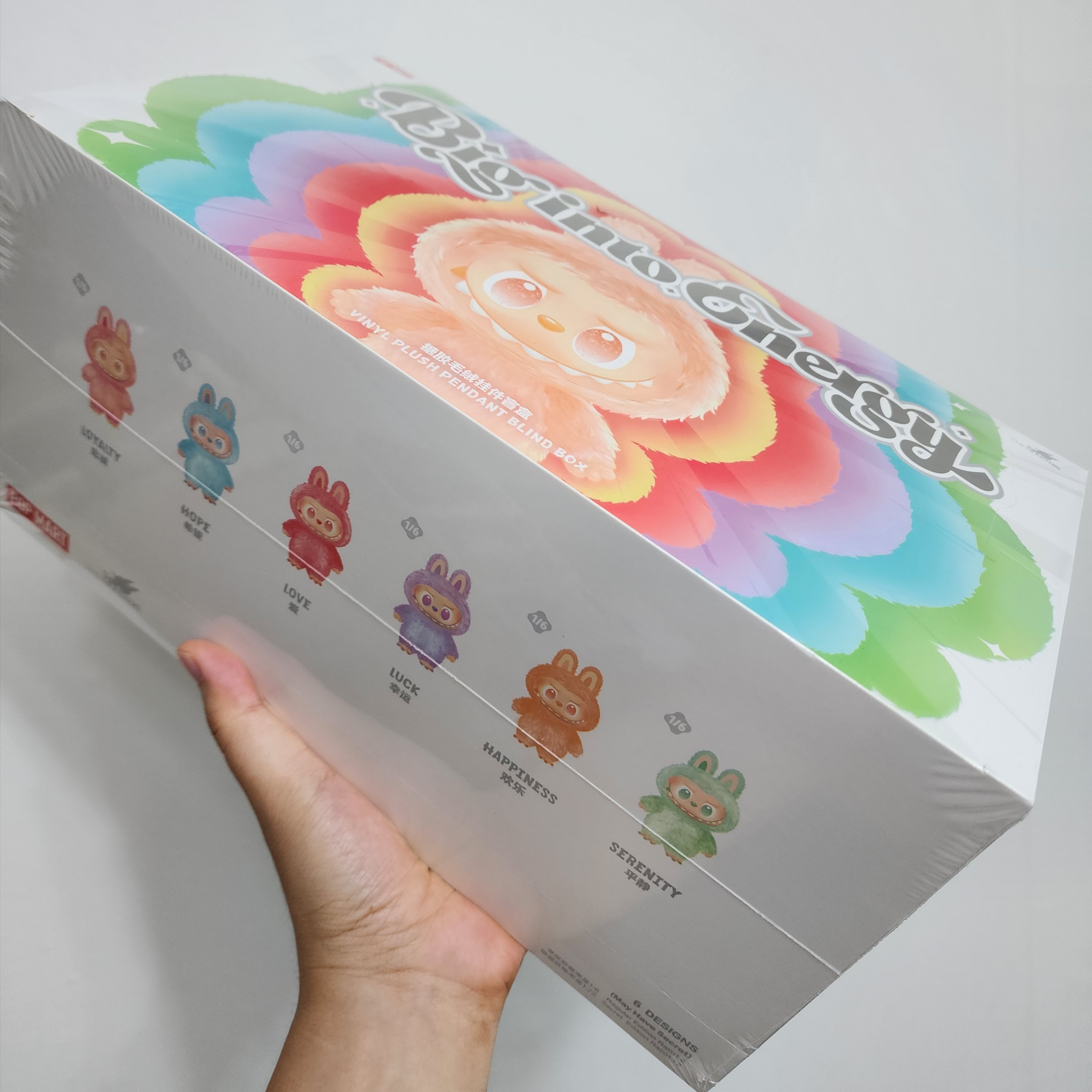 Pop Mart Labubu The Monsters Highlight Series Sealed Case (6 Blind Boxes) 착용 스타일