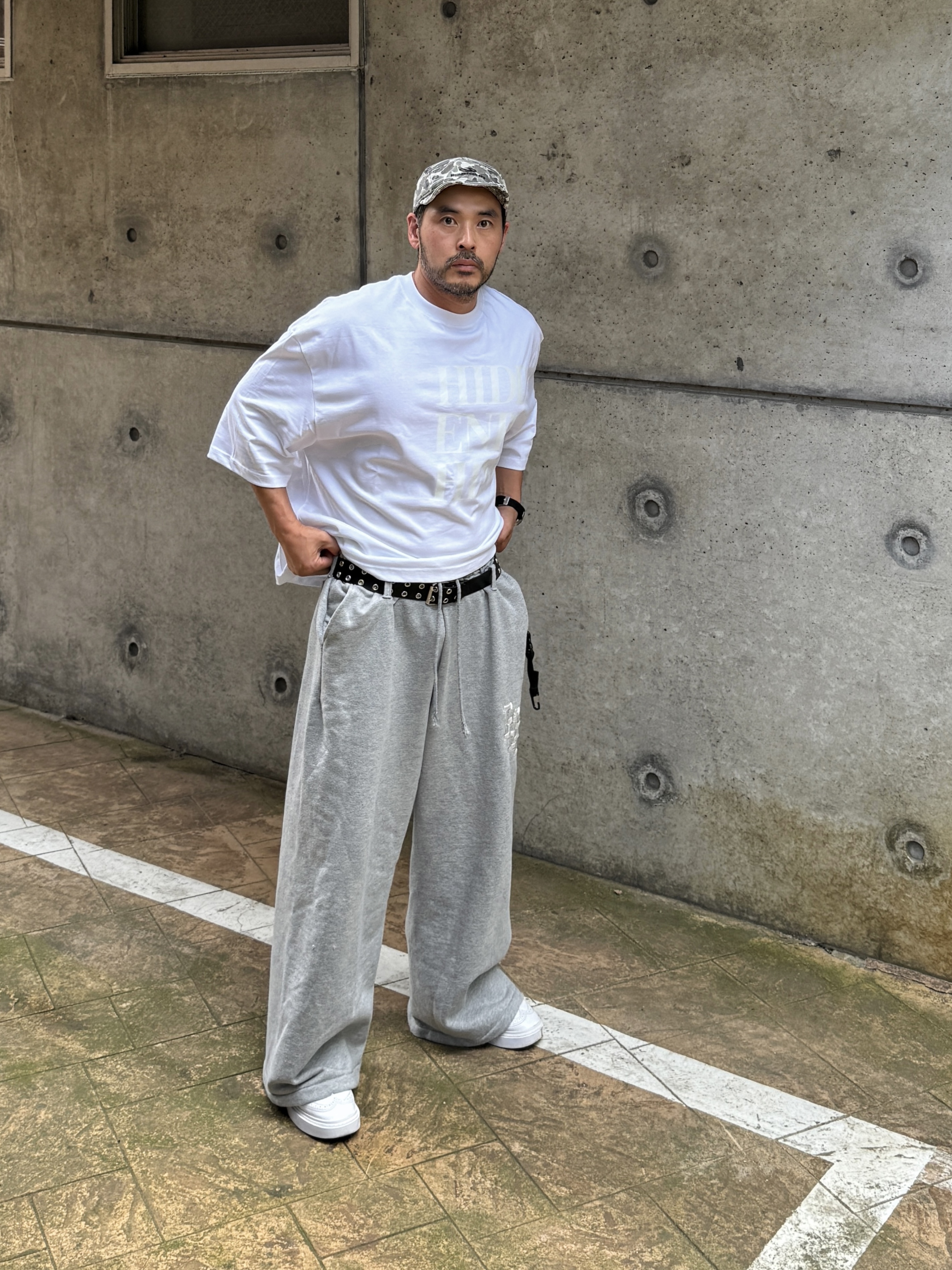 Nike x Peaceminusone Kwondo1 White 착용 스타일 - 3