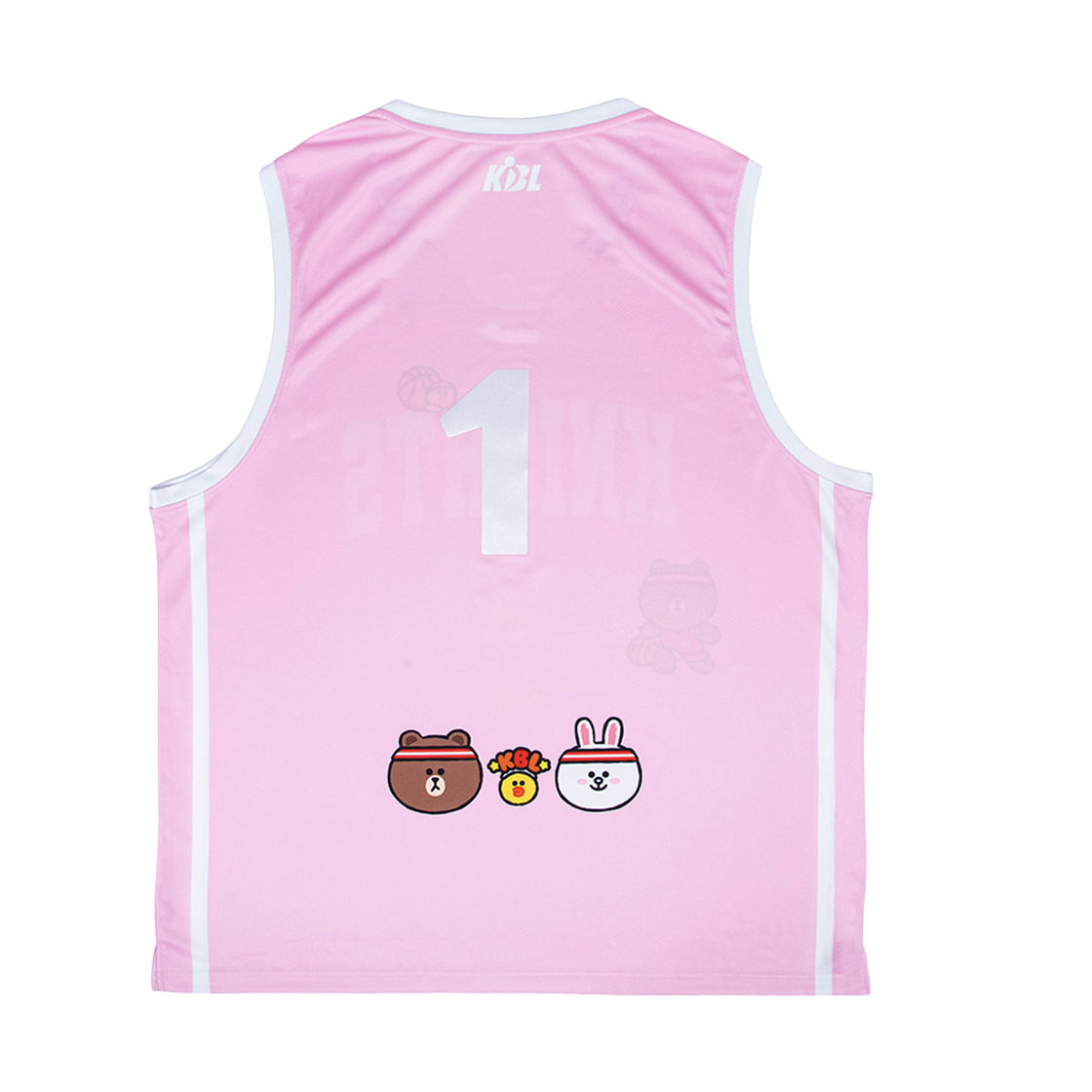 KBL x 라인 프렌즈 SK 유니폼 핑크 (논 마킹 버전)(KBL x Line Friends SK Uniform Pink (Non Marking Ver.)) - 2