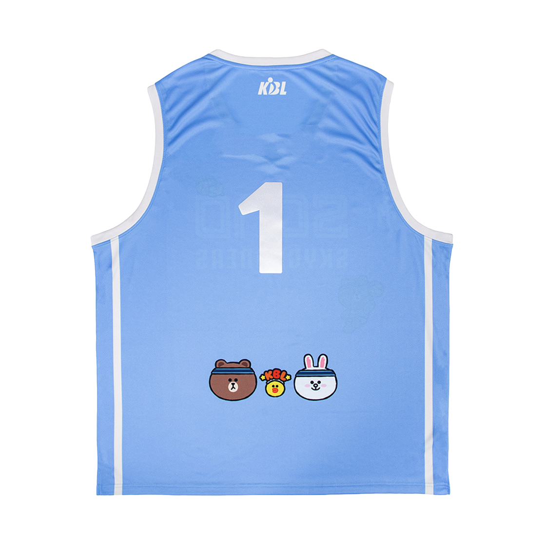KBL x 라인 프렌즈 소노 유니폼 스카이 블루 (논 마킹 버전)(KBL x Line Friends Sono Uniform Sky Blue (Non Marking Ver.)) - 2