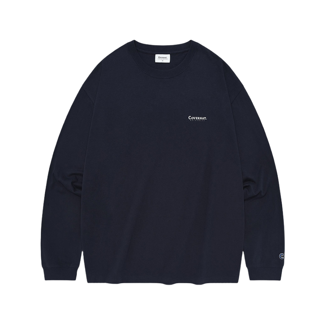 커버낫 어센틱 베이직 롱슬리브 네이비(Covernat Authentic Basic Long Sleeve Navy) - 1