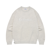 Covernat Authentic Logo Sweatshirt Oatmeal