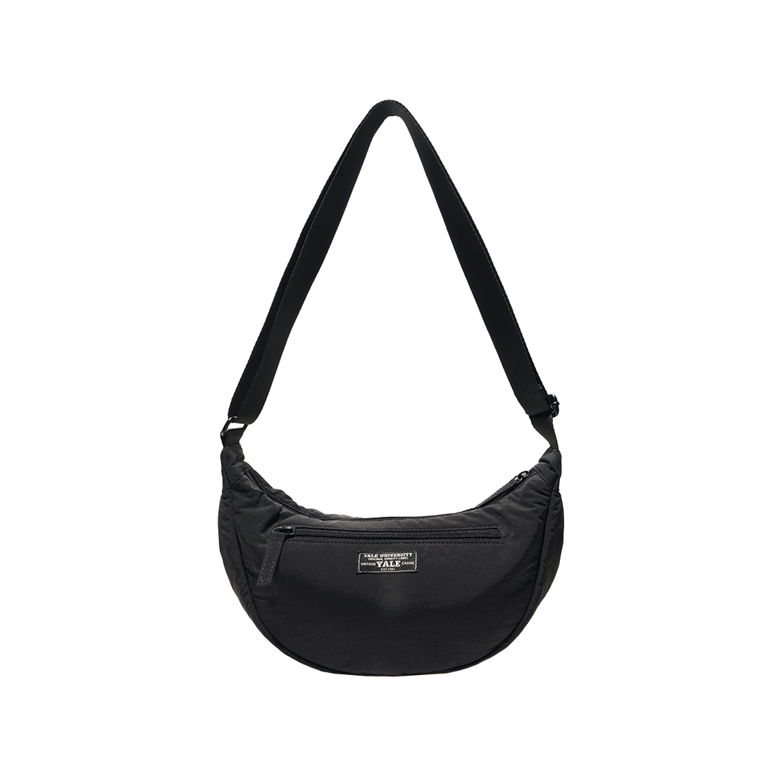 예일 라운드 숄더 스몰 백_블랙(Yale Round Shoulder Small Bag_Black)