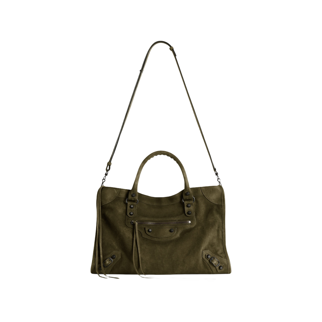 발렌시아가 르 시티 백 미디움 카키(Balenciaga Le City Bag Medium Khaki) - 3