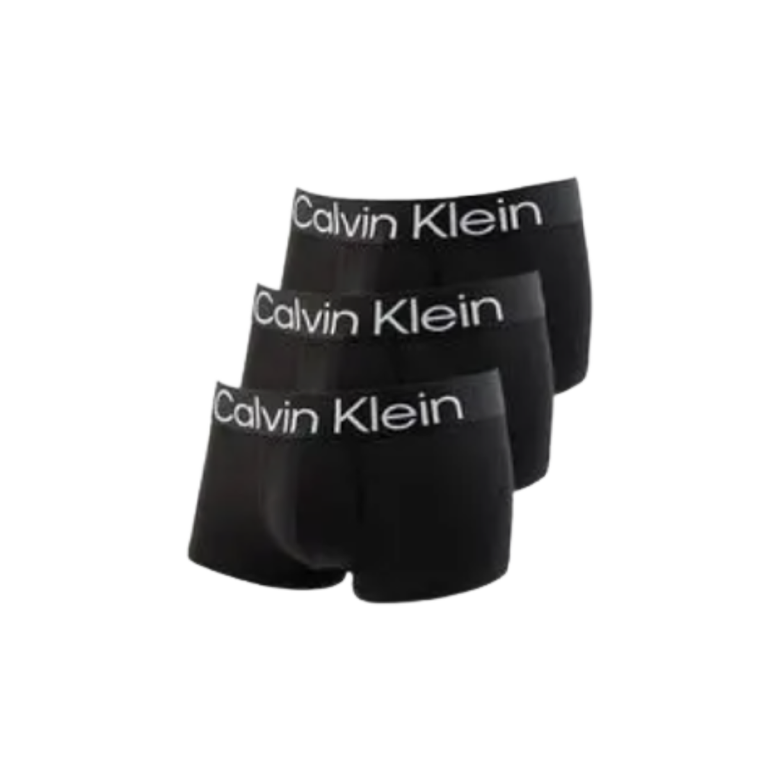 캘빈 클라인 마이크로 스트레치 3팩 드로즈 로우 라이즈 트렁크 블랙(Calvin Klein Micro Stretch 3-pack Drawers Low Rise Trunk Black)