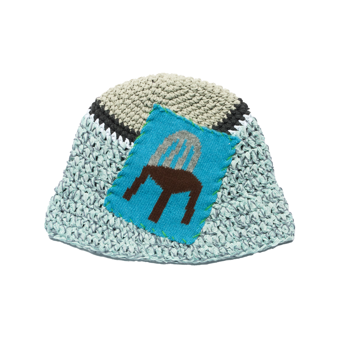 MSBK25SSCS20MT Misu A Barbe Seat Summer Bucket Mint