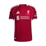 Adidas Liverpool FC 2025/26 Home Authentic Jersey Strawberry Red - KR Sizing (Non Marking Ver.)