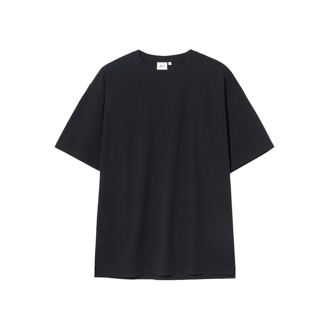 YEM1SS317ABK Yale [PREMIUM COTTON] GIZA Cotton T-Shirt Black