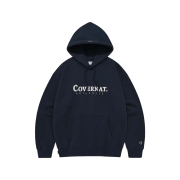 Covernat Authentic Logo Hoodie Navy