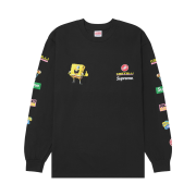 Supreme x SpongeBob SquarePants Castelli Racing L/S T-Shirt Black - 25SS