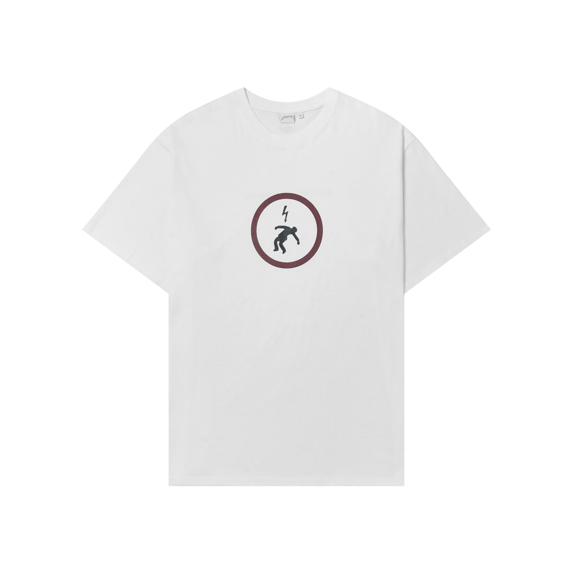 바나 악퉁 티셔츠 화이트(BANA Achtung T-Shirt White)