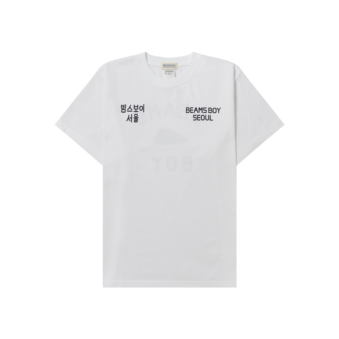 빔즈 보이 티셔츠 화이트 - 한국 한정(Beams Boy T-Shirt White - Korea Exclusive)