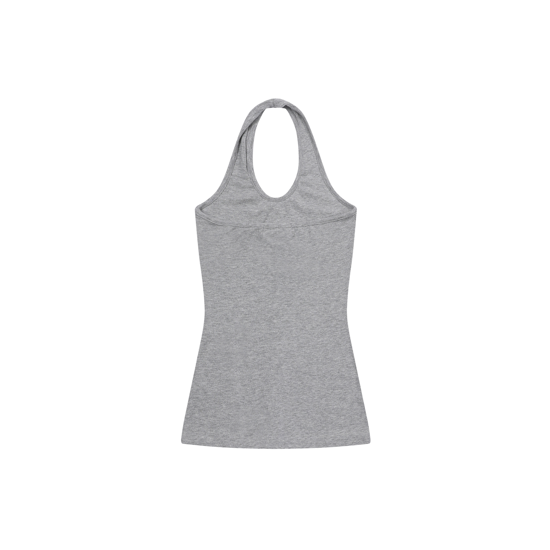 무센트 뉴디 홀터넥 롱 슬리브리스 나시 그레이(MUCENT Newdy Halter Neck Long Sleeveless Gray) - 2