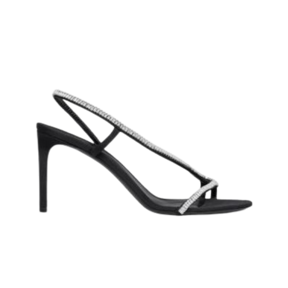 (W) 셀린느 수와 트리옹프 샌들 블랙((W) Celine Soir Triomphe Sandal Black) - 1