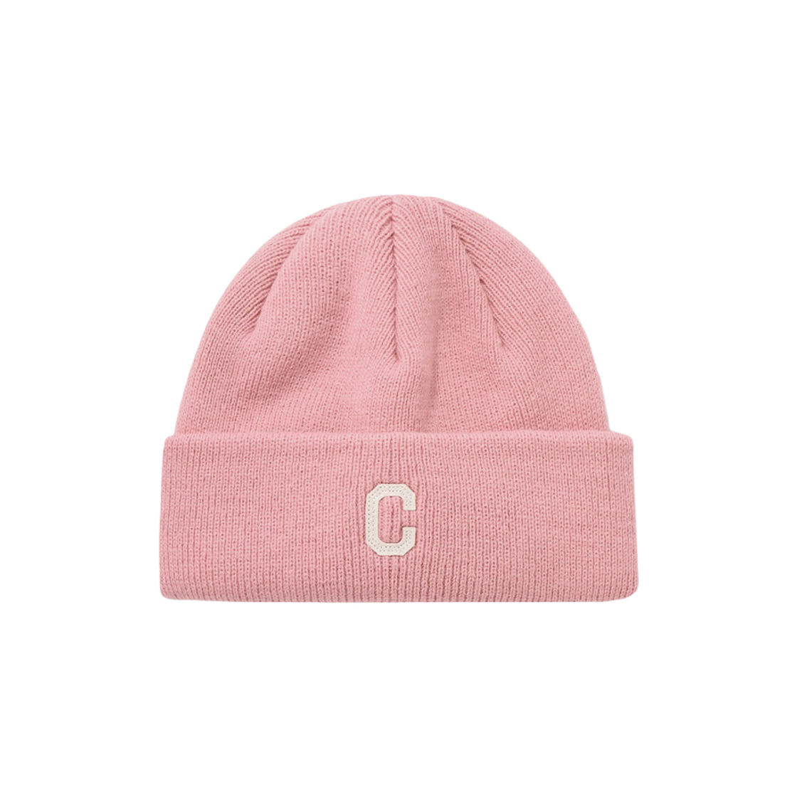CO2404CA52PI Covernat C Logo Basic Acrylic Beanie Pink