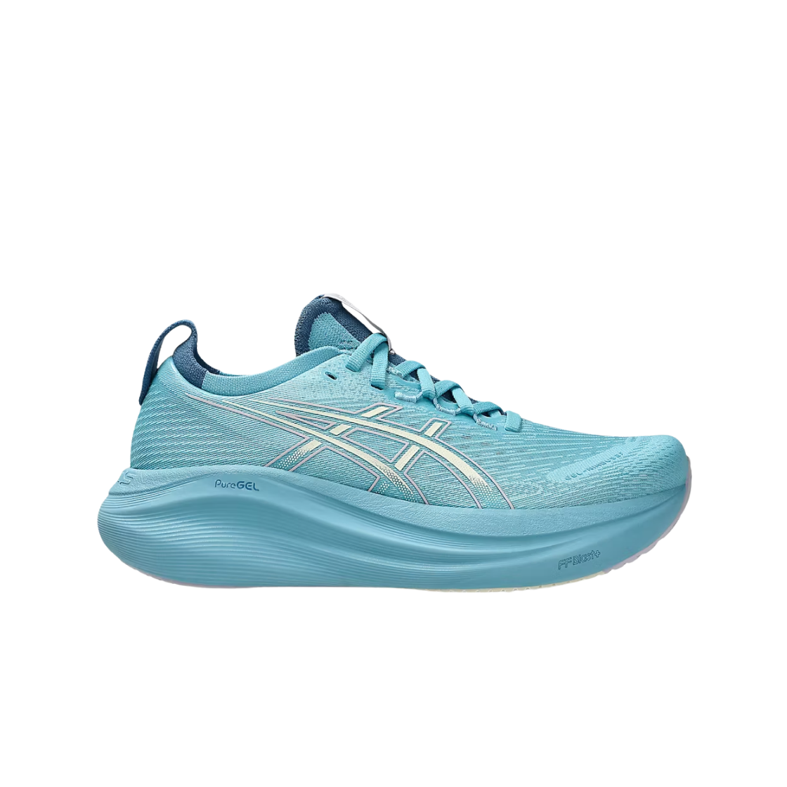 (W) 아식스 젤 님버스 27 스틸워터 크림((W) Asics Gel-Nimbus 27 Stillwater Cream) - 1