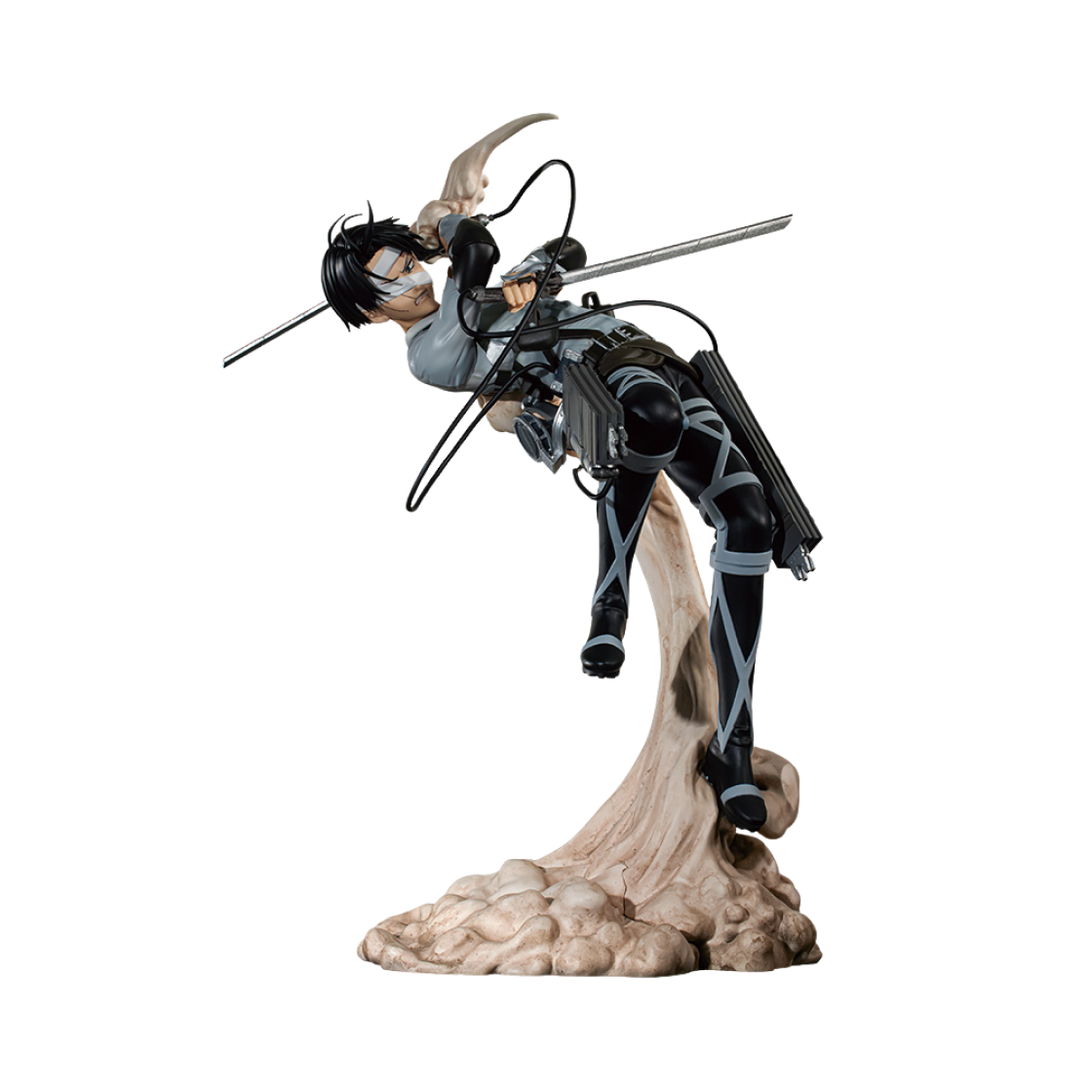 - Bandai Spirits Ichiban Kuji Attack on Titan Rumbling B Prize Levi Figure