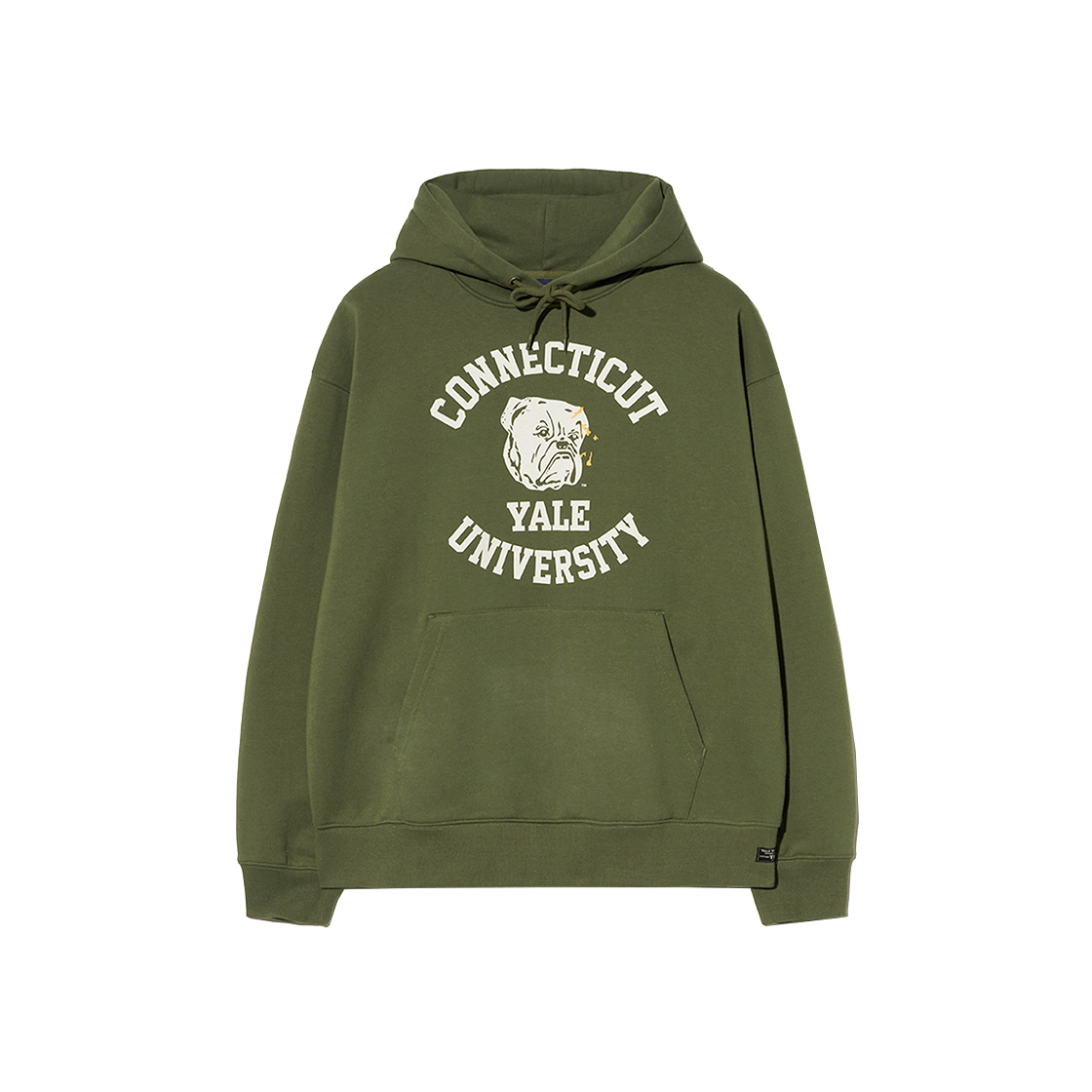 예일 코네티컷 불독스 후드_카키(Yale Connecticut Bulldogs Hoodie Khaki) - 1