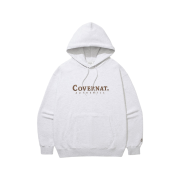 Covernat Authentic Logo Hoodie Heather Gray