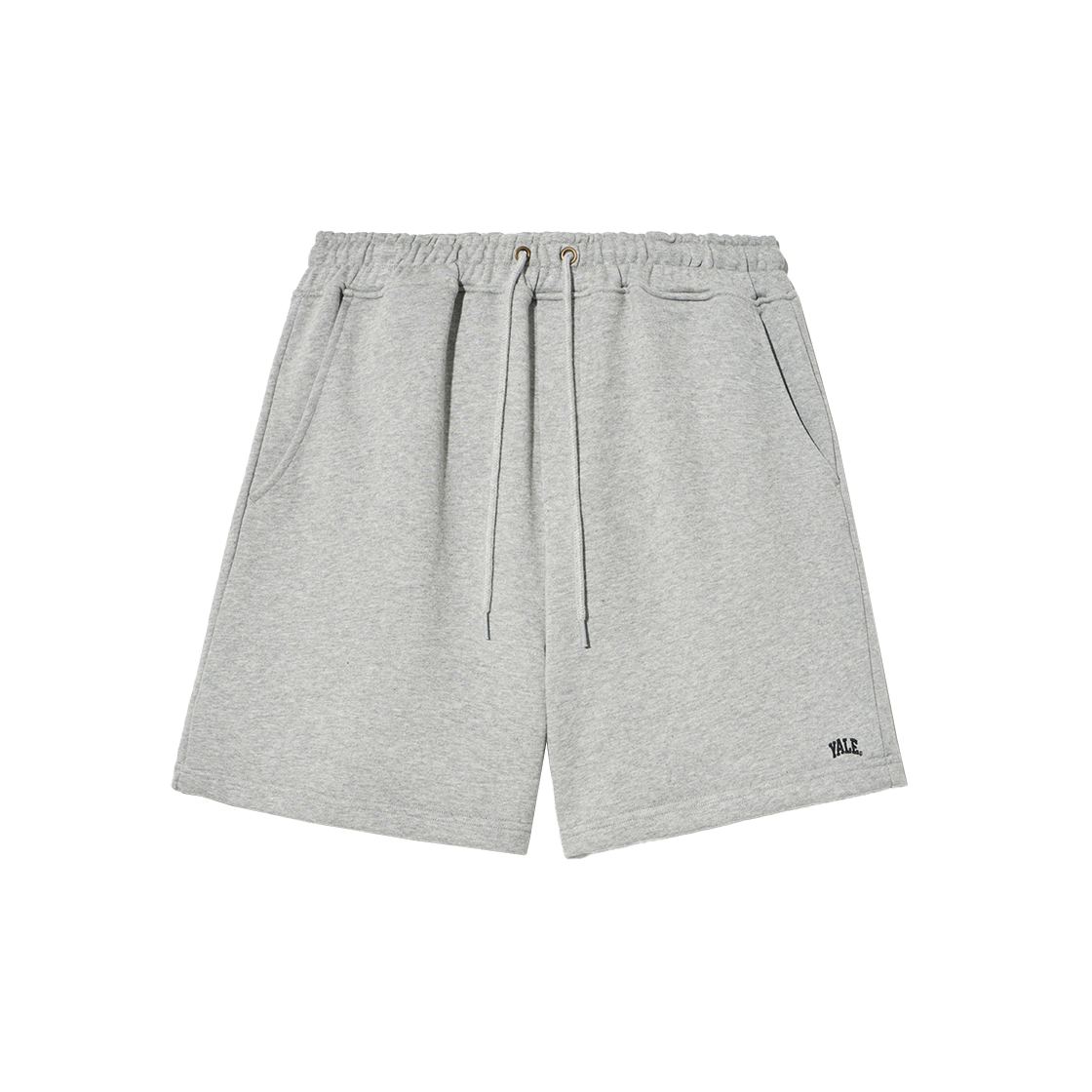YEM1SO303AMG Yale Small Arch Sweat Shorts Melange Gray