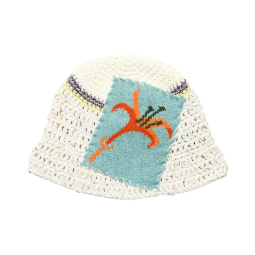 MSBK25SSCS22WH Misu A Barbe Lily Summer Bucket White