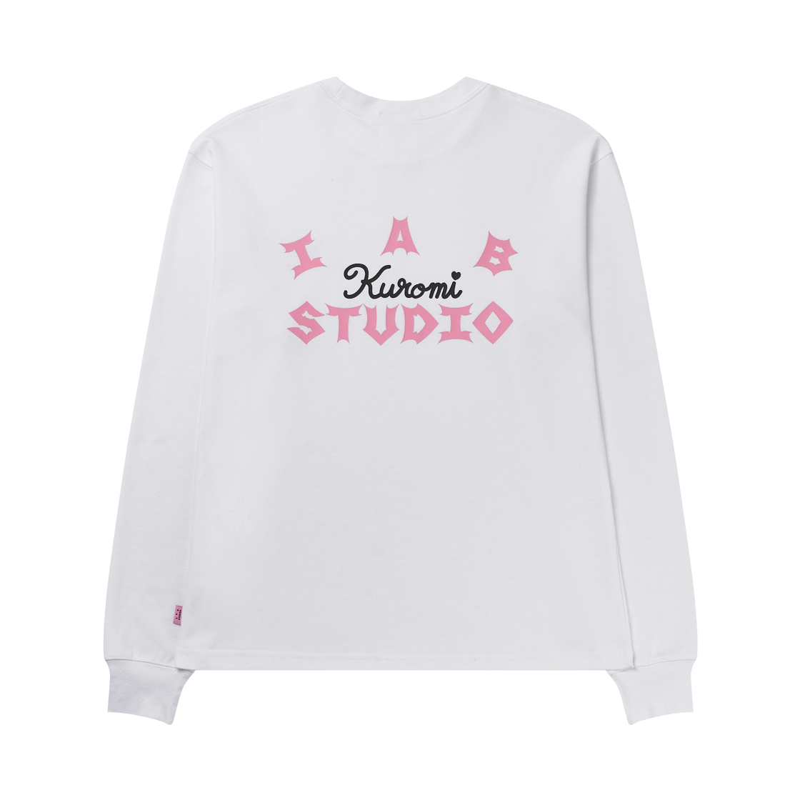 아이앱 스튜디오 쿠로미 롱슬리브 화이트(IAB Studio Kuromi Long Sleeve White)