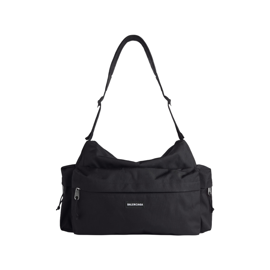 8106522JMF71000 Balenciaga Explorer Multipocket Weekender Medium Black