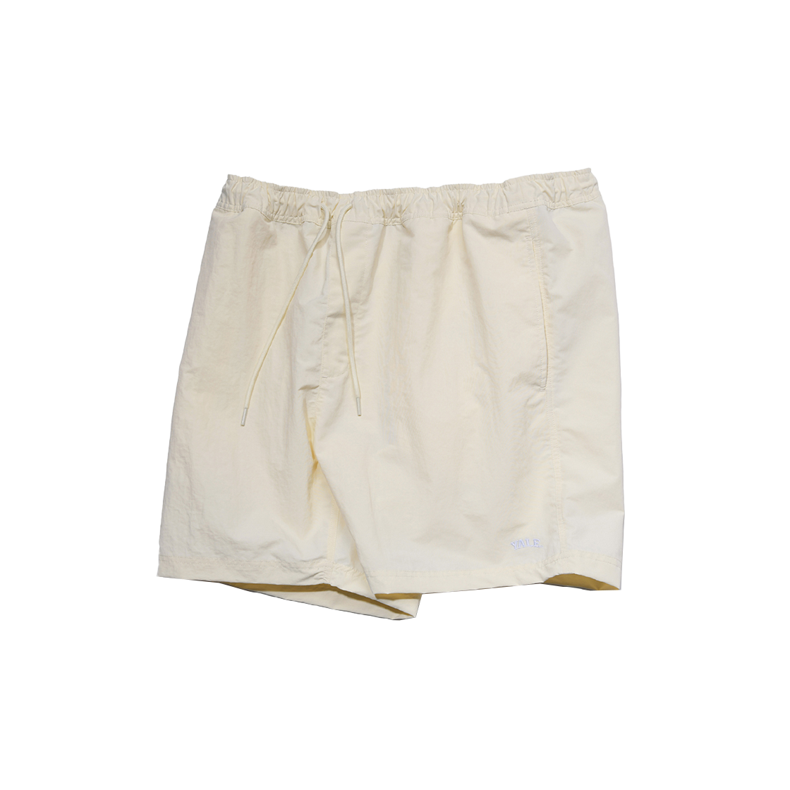 YEM1SO307BIV Yale Nylon Half Beach Shorts Ivory