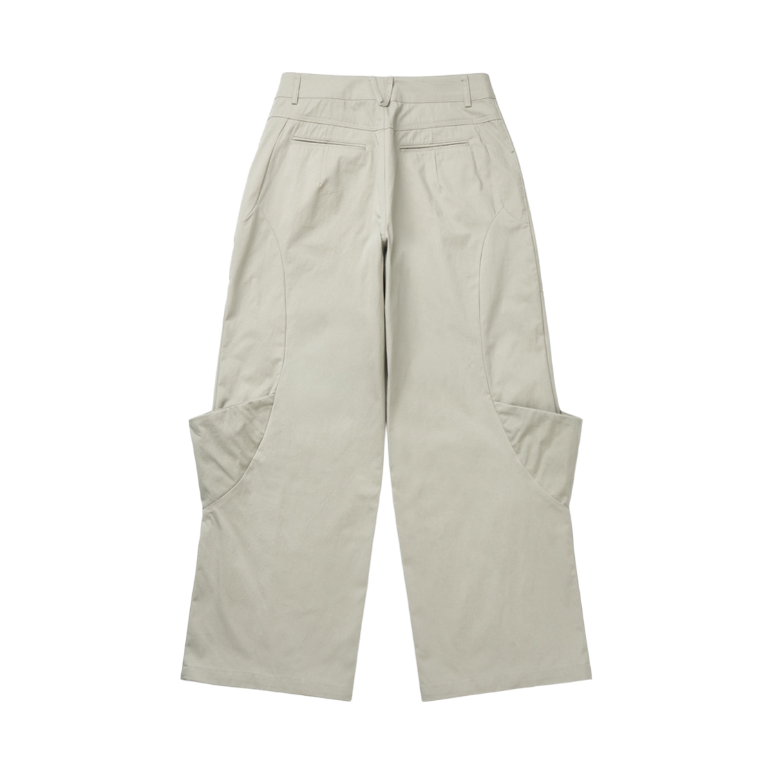 미스테페넘 버전 2.0 와이드 팬츠 올리브 그레이(MYSTEPHENM VOL. 2.0 Wide Pants Olive Grey) - 2