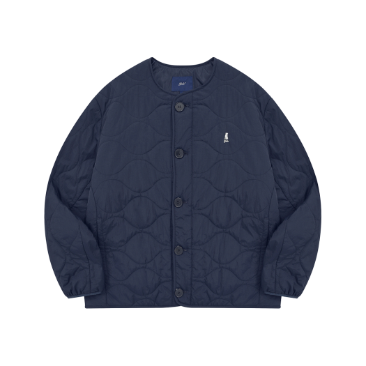 YD05JK7002NA / YES1JK399ANA / YEF1QJ301SNA Yale Warm-Up Quilting Jacket Navy