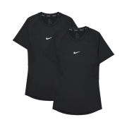 Nike Pro Dri-Fit Short Sleeve Fitness Top Black - Asia (Bundle of 2)