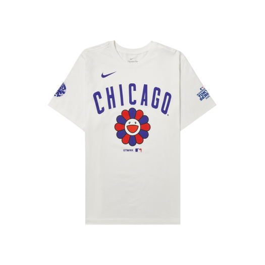 Nike x Murakami Takashi x MLB World Tour Tokyo Series 2025 Cubs SS T-Shirt White