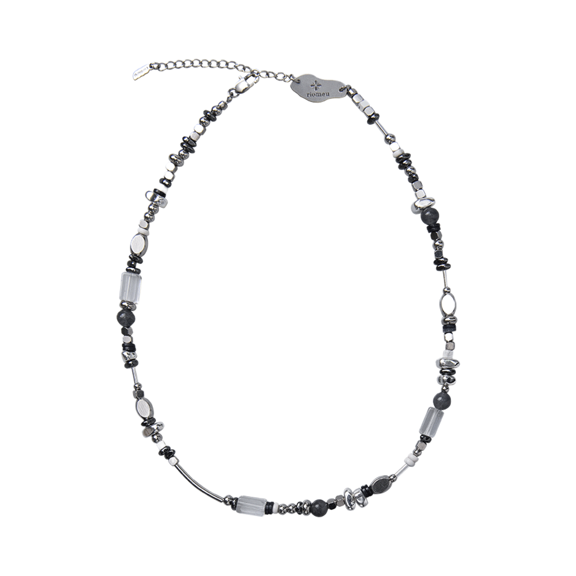 리오므 마틴 그레이 목걸이(Riomeu Martin gray necklace)
