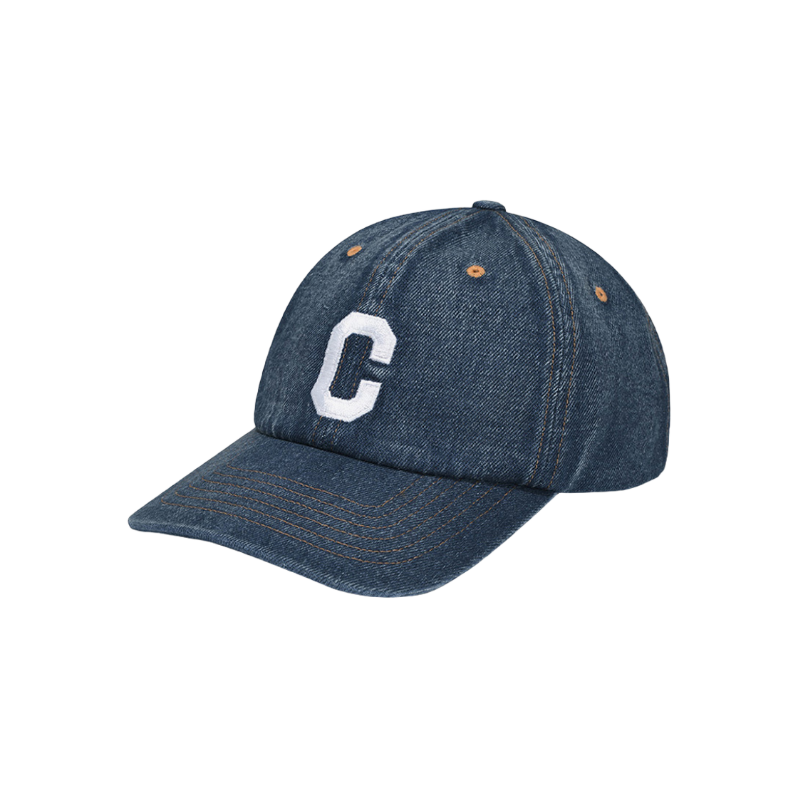 CO2300CA03BL Covernat Denim C Logo Low Cap Blue